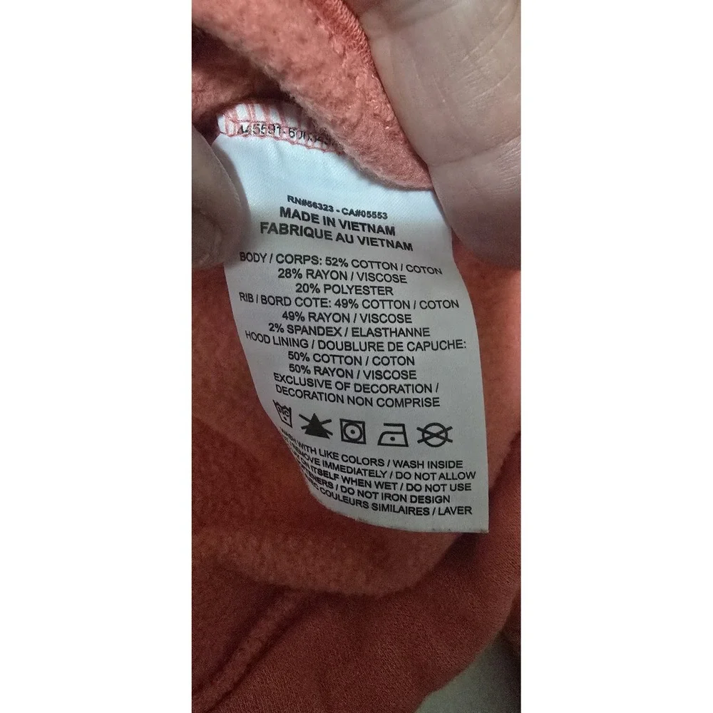 Nike Womens Hoodie Pullover ‎ Size Small Coral